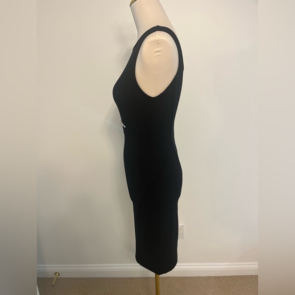 Helmet Lang Front Cut Out Mini Dress - Picture 12 of 12